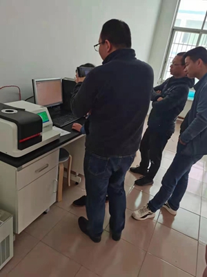 東華理工大學(xué)，低溫差示掃描儀交機(jī)培訓(xùn)完成